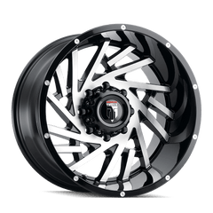 20x10 AMERICAN TRUXX WEB 5x5 Offset ( - 24) Center Bore (78.1) Style #AT161 | AT161 - 2173BM - 24 - Black Patch Performance - AMERAT1612173BM24