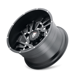 20x10 AMERICAN TRUXX WEB 5x5.5 Offset ( - 24) Center Bore (87.1) Style #AT161 | AT161 - 2185M - 24 - Black Patch Performance - AMERAT1612185M24