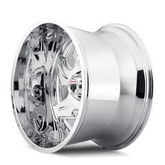 22x14 AMERICAN TRUXX NINJA 8x180 Offset ( - 76) Center Bore (125.2) Style #AT163 | AT163 - 22478C - 76 - Black Patch Performance - AMERAT16322478C76