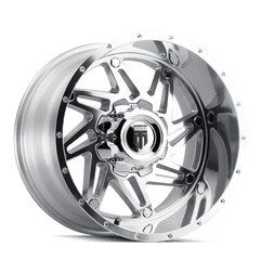 20x10 AMERICAN TRUXX WARRIOR 5x5 5x5.5 Offset ( - 24) Center Bore (78.1) Style #AT165 | AT165 - 2152P - 24 - Black Patch Performance - AMERAT1652152P24