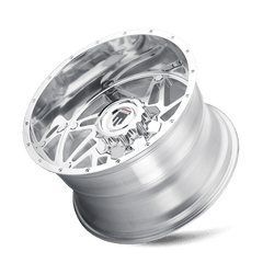20x12 AMERICAN TRUXX WARRIOR 5x5.5 5x150 Offset ( - 44) Center Bore (110.3) Style #AT165 | AT165 - 2297P - 44 - Black Patch Performance - AMERAT1652297P44