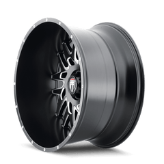 24x14 AMERICAN TRUXX DNA 6x135 Offset (-76) Center Bore (87.1) Style AT184 | AT184-24436M-76 - Black Patch Performance - AMERAT18424436M76