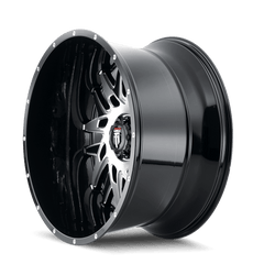 26x14 AMERICAN TRUXX DNA 6x135 Offset (-76) Center Bore (87.1) Style AT184 | AT184-26436BM-76 - Black Patch Performance - AMERAT18426436BM76