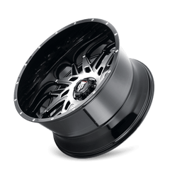 26x14 AMERICAN TRUXX DNA 6x135 Offset (-76) Center Bore (87.1) Style AT184 | AT184-26436BM-76 - Black Patch Performance - AMERAT18426436BM76