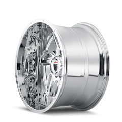24x14 AMERICAN TRUXX SPURS 5x5 Offset (-76) Center Bore (78.1) Style AT186 | AT186-24473C-76 - Black Patch Performance - AMERAT18624473C76