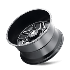 22x12 AMERICAN TRUXX SWEEP 6x135 6x5.5 Offset ( - 44) Center Bore (106.1) Style #AT1900 | AT1900 - 22237M - 44 - Black Patch Performance - AMERAT190022237M44