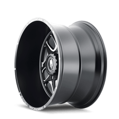 20x9 AMERICAN TRUXX SWEEP 5x5.5 5x150 Offset ( - 12) Center Bore (110.3) Style #AT1900 | AT1900 - 2997M - 12 - Black Patch Performance - AMERAT19002997M12