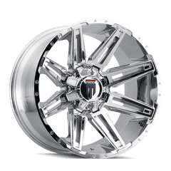 20x9 AMERICAN TRUXX BOOM 6x135 6x5.5 Offset ( - 12) Center Bore (106.1) Style #AT1903 | AT1903 - 2937C - 12 - Black Patch Performance - AMERAT19032937C12