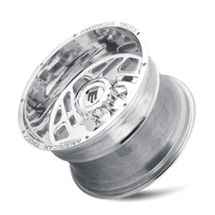 20x12 AMERICAN TRUXX COSMOS 8x170 Offset ( - 44) Center Bore (125.2) Style #AT1904 | AT1904 - 2270P - 44 - Black Patch Performance - AMERAT19042270P44