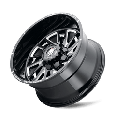 20x10 AMERICAN TRUXX BLADE 6x135 6x5.5 Offset ( - 24) Center Bore (106.1) Style #AT1905 | AT1905 - 2137M - 24 - Black Patch Performance - AMERAT19052137M24