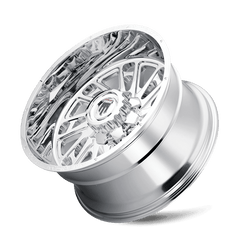 20x10 AMERICAN TRUXX BLADE 8x170 Offset ( - 24) Center Bore (125.2) Style #AT1905 | AT1905 - 2170C - 24 - Black Patch Performance - AMERAT19052170C24