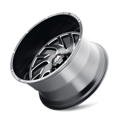 26x14 AMERICAN TRUXX XCLUSIVE 8x6.5 Offset (-76) Center Bore (125.2) Style AT1907 | AT1907-26481M-76 - Black Patch Performance - AMERAT190726481M76