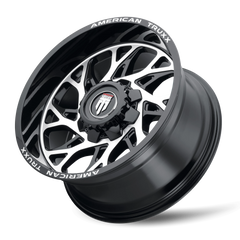 24x14 AMERICAN TRUXX DESTINY 6x135 6x5.5 Offset (-76) Center Bore (106.1) Style AT1913 | AT1913-24437BM-76 - Black Patch Performance - AMERAT191324437BM76