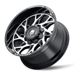 20x9 AMERICAN TRUXX DESTINY 8x170 Offset (0) Center Bore (125.2) Style #AT1913 | AT1913 - 2970BM0 - Black Patch Performance - AMERAT19132970BM0
