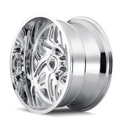 22x12 AMERICAN TRUXX EUPHORIA 8x6.5 Offset ( - 44) Center Bore (125.2) Style #AT1914 | AT1914 - 22281C - Black Patch Performance - AMERAT191422281C