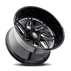 20x10 AMERICAN TRUXX GOLIATH 5x5 5x5.5 Offset ( - 24) Center Bore (87.1) Style #AT1917 | AT1917 - 2152M - Black Patch Performance - AMERAT19172152M