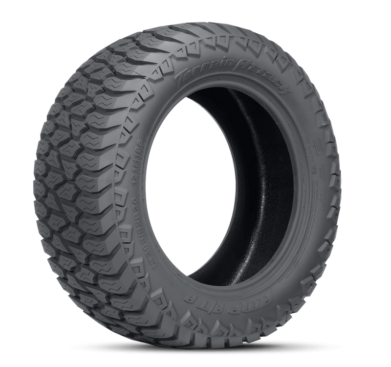 35x12.50R20LT TERRAIN ATTACK A/T A Load Range E - Black Patch Performance - AMP35-125020AMPCA3