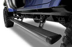 AMP Research 75122-01A PowerStep Electric Running Board - 07-18 Jeep Wrangler JK Unlimited, 4-Dr - Black Patch Performance - AMPR7512201A