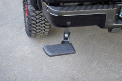 AMP Research 75302-01A Bedstep Flp Dwn Bmpr Stp 06-14 Ford F-150, Incl. Raptor (Excl Flareside) - Black Patch Performance - AMPR7530201A
