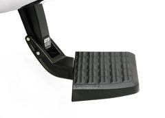 AMP Research 75315-01A Bedstep Flp Dwn Bmpr Stp 15-19 Slv/Sra 2500/3500 - Black Patch Performance - AMPR7531501A