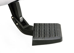 AMP Research 75323-01A Bedstep Flp Dwn Bmpr Stp 19-23 Slv/Sra 1500, 22 LTD/Limited - Black Patch Performance - AMPR7532301A