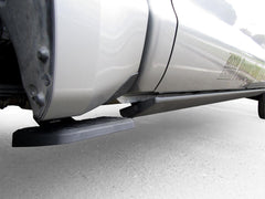 AMP Research 75405-01A Bedstep 2 Flp Dwn Side Bmpr Stp 07-21 Toyota Tundra, Crewmax - Black Patch Performance - AMPR7540501A