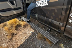 Chevrolet, GMC (Crew Cab Pickup/Extended Cab Pickup - 6.6) Running Board - Black Patch Performance - AMPR8614701A