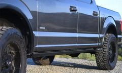 Chevrolet, GMC (Crew Cab Pickup/Extended Cab Pickup - 6.6) Running Board - Black Patch Performance - AMPR8614701A