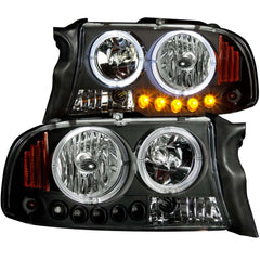 ANZO USA 111194 Crystal Headlight Set w/Halo - Electrical, Lighting and Body from Black Patch Performance