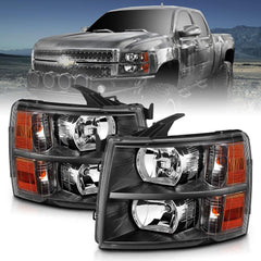 ANZO USA 111393 ANZO USA Crystal Headlights - ANZO USA - Electrical, Lighting and Body