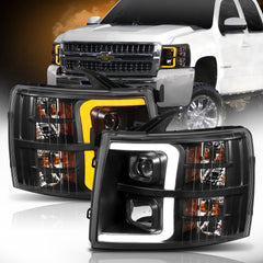 ANZO USA 111410 ANZO USA Projector Headlights - ANZO USA - Electrical, Lighting and Body