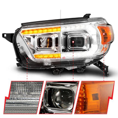 ANZO USA 111603 Projector Headlight - Electrical, Lighting and Body from Black Patch Performance