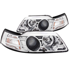 ANZO USA 121043 Projector Headlight Set - Electrical, Lighting and Body from Black Patch Performance