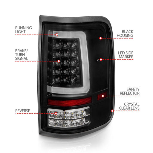 ANZO USA 311342 Tail Light Assembly - Electrical, Lighting and Body from Black Patch Performance