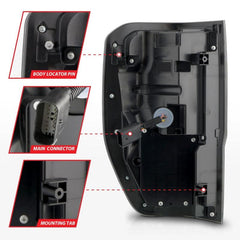 ANZO USA 311446 Tail Light Assembly - Electrical, Lighting and Body from Black Patch Performance