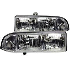 Chevrolet Headlight Set - Black Patch Performance - ANZO111014