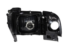 9401 RAM HEADLIGHTS CRYSTAL CHROME WITH CORNER DRIVER/PASSENGER - Black Patch Performance - ANZO111068