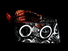 Nissan Headlight Set - Black Patch Performance - ANZO111094
