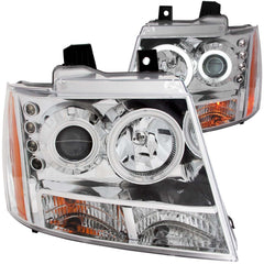 Chevrolet Headlight Set - Black Patch Performance - ANZO111108