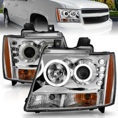 Chevrolet Headlight Set - Black Patch Performance - ANZO111108
