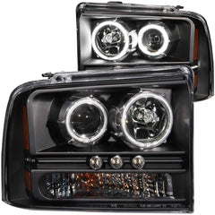 Ford Headlight Set - Black Patch Performance - ANZO111117