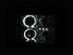 ANZO USA 111126 Projector Headlight Set w/Halo - Black Patch Performance - ANZO111126