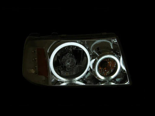01-11 Ford Ranger Headlight Set - Black Patch Performance - ANZO111151