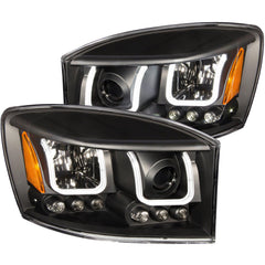 ANZO USA 111314 Projector Headlight Set - Black Patch Performance - ANZO111314