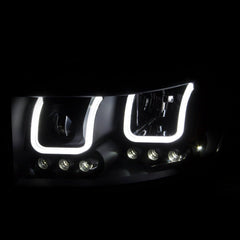 ANZO USA 111314 Projector Headlight Set - Black Patch Performance - ANZO111314