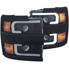 ANZO USA 111363 Projector Headlight Set - Black Patch Performance - ANZO111363