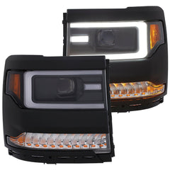 ANZO USA 111373 Projector Headlight Set - Black Patch Performance - ANZO111373