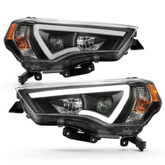 14-23 Toyota 4Runner Headlight Set - Black Patch Performance - ANZO111416