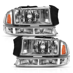 ANZO USA 111455 Crystal Headlight - Black Patch Performance - ANZO111455