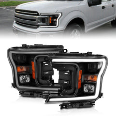 ANZ Projector Headlights - Black Patch Performance - ANZO111467